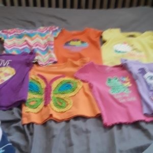 7 little girls t shirts